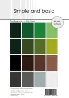 Simple and Basic SBP971 Solid Papers - In the Forest