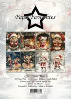 Paper Favourites A6 Paper Pack - Christmas Mouse