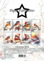Paper Favourites A6 Paper Pack - Christmas Birds