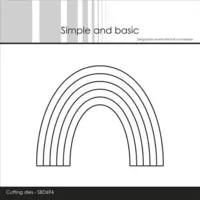 Simple and Basic die SBD694 - Rainbow (bestilling)