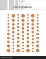 Simple and Basic Enamel Dots SBA057 - Matte Mandarine