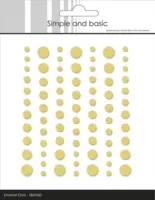 Simple and Basic Enamel Dots SBA060 - Matte Buttercup