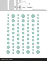 Simple and Basic Enamel Dots SBA061 - Matte Mint