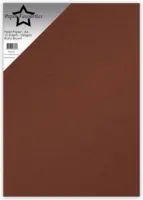 Paper Favourites Pearl Paper 250g - Rusty Brown