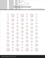 Simple and Basic Enamel Dots SBA103 - Glitter Light Pink