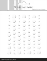 Simple and Basic Enamel Dots SBA101 - Glitter Soft White