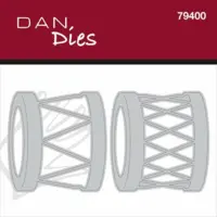 Dan Dies 79400 - Til og fra trommer - Tilbehør - Pyntelag