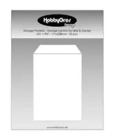HobbyGros Storage - Storage Pockets - Storage solution for dies & stamps 171x238mm