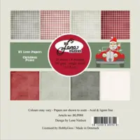 BY Lene Paperpad BLP088 - Christmas Peace 15x15cm