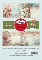 BY Lene Paperpad BLP278 - Vintage Winter A5